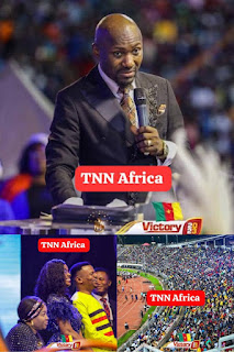 Trending News: Thousands of Cameroonians surrender completely to Jesus Christ at Yaounde Apostolic Invasion 2023 with Apostle Johnson Suleman.