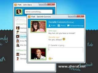 fTalk - Aplikasi Chatting buat Facebook