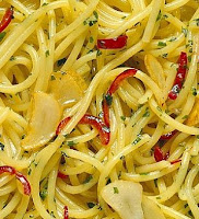 resep spaghetti aglio olio