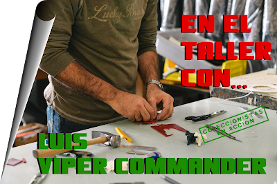 En el Taller con Luis Viper Commander - Custom Gi Joe