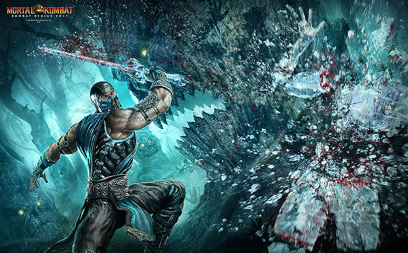 mortal kombat 2011 sub zero wallpaper. mortal kombat 2011 sub zero