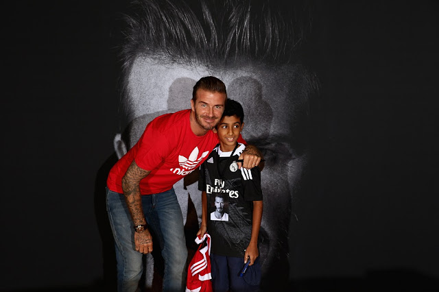 Beckham in Dubai Mall