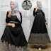 BAJU DRESS MODEST MAXI