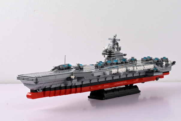 Nifeliz Nimitz-Class Aircraft Carrier Compatible With Lego