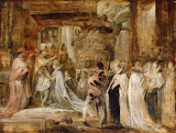 Coronation of Maria de' Medici by Pieter Paul Rubens - History Paintings from Hermitage Museum