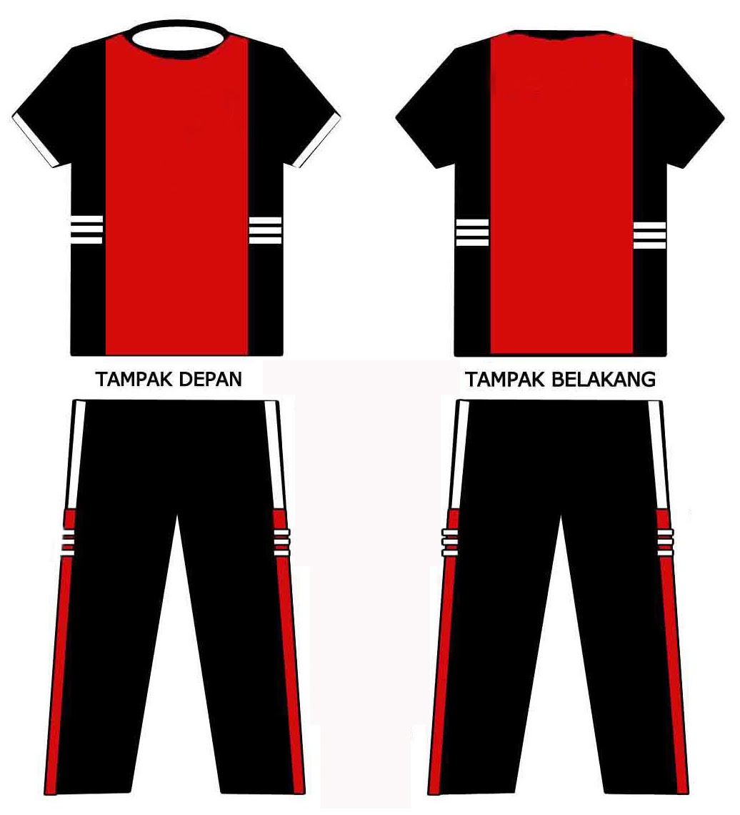 Gambar Desain  Model Kaos  Olahraga  Sekolah Terbaru 