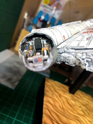 Bandai Millennium Falcon Cockpit