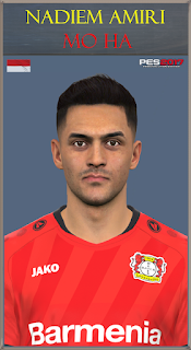 PES 2017 Faces Nadiem Amiri by Mo Ha