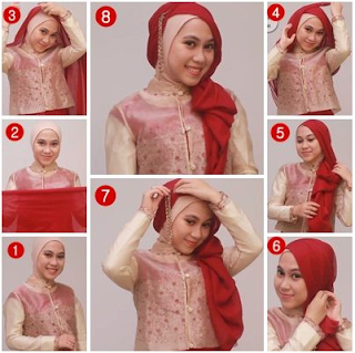  Perkembangan zaman menciptakan seseorang harus melaksanakan banyak hal supaya ia tetap sanggup ber 5 Tutorial Hijab Kebaya Simpel dan Modern Mudah