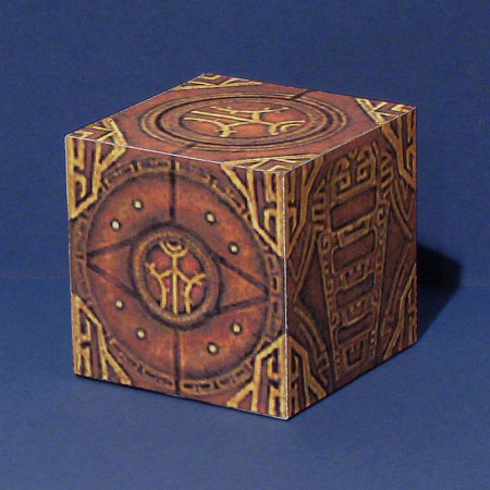 Skyrim Dwemer Puzzle Cube Papercraft