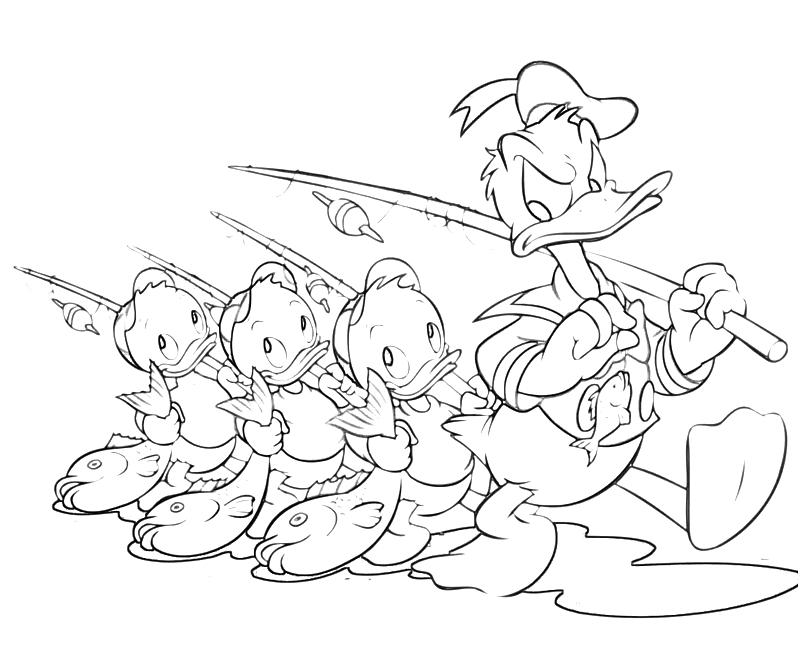 printable-donald-duck-donald-duck-fishing-coloring-pages