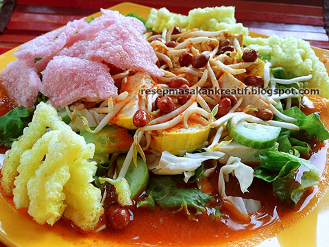 Resep Asinan Sayur Betawi Bumbu Kacang