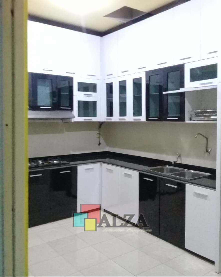 Kitchen Set Madiun Murah Minimalis HPL Alzainteriorcom