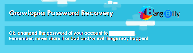 Cara Mengganti Password di Growtopia