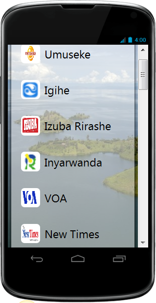 Rwanda Browser-Easy Rwandan News Browsing