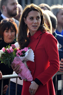 Kate Middleton at National Football Stadium in Belfast