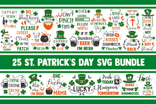 St Patricks Day SVG Bundle, shamrock svg, clover svg, leprechaun svg, irish svg, svg designs, svg quotes, pinch proof svg, lucky svg, drunk