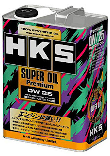 HKS SUPER OIL Premium 0W-25 エンジンオイル　おすすめ　種類　値段　粘度　交換