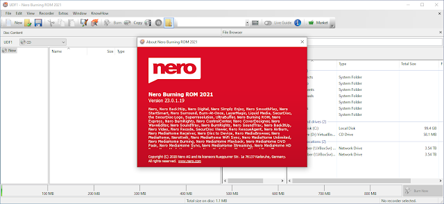 Nero Burning ROM 2021 v23.0.1.19 + Patch