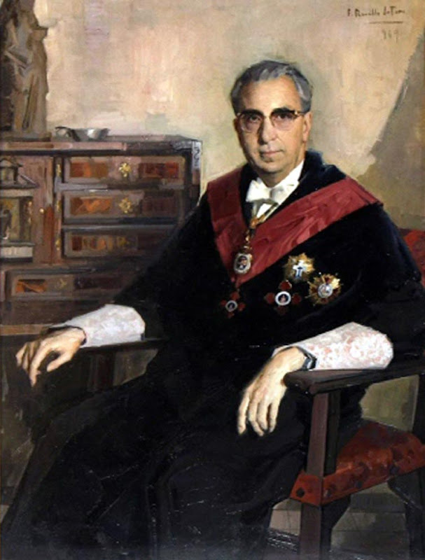 F. Garcia del Valle-Casas Santamaria, Félix Revello de Toro, Revello de Toro, Pintores Malagueños, Retratos de Revello de Toro, Pintor español, Pintores de Málaga, Pintor Revello de Toro