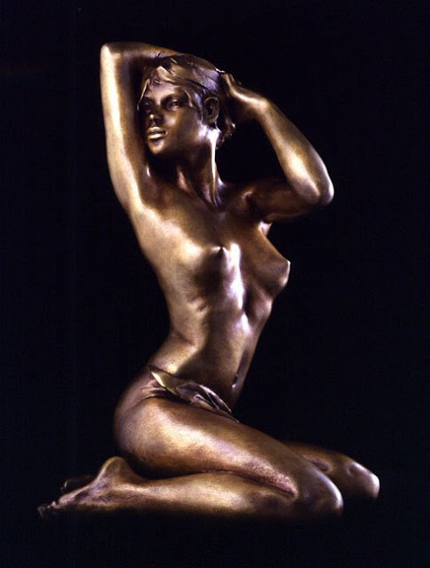 Bronze Sculpture by French Artist-"Jacques Le Nantec" 1940