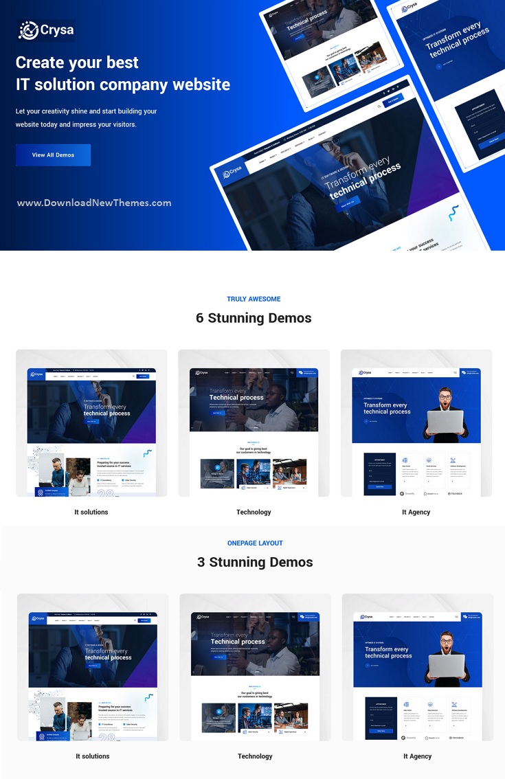 Download IT Solutions & Technology Websites Joomla 4 Template