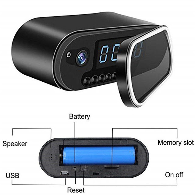 1080P HD Clock Camera