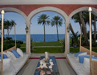 view of Biscayne Bay from 11 Casaurina Concourse, a Coral Gables home