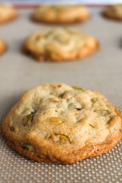 Chocolate Chip Pumpkin Seed Cookies | The Chef Next Door