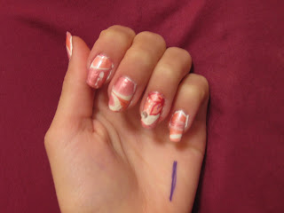 marble nail art-133