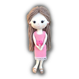 Candi Felt Doll Kit