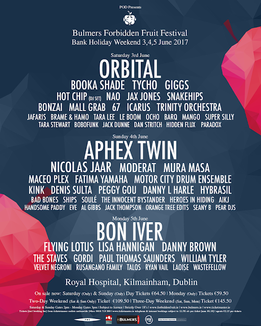 Forbidden Fruit Festival 2017 Line Up