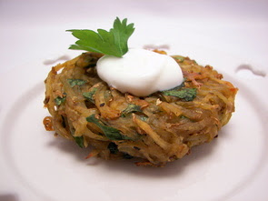 Indian-Spiced Baked Potato Cakes