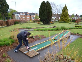 Ping Pong Crazy Golf at Stoke Park, Guildford