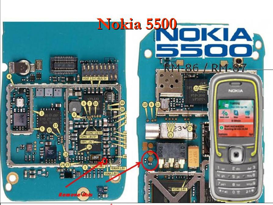 Mobile Repairing Solutions: Nokia 5500 Local Mode Solution