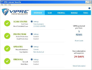 VIPRE Internet Security 2013
