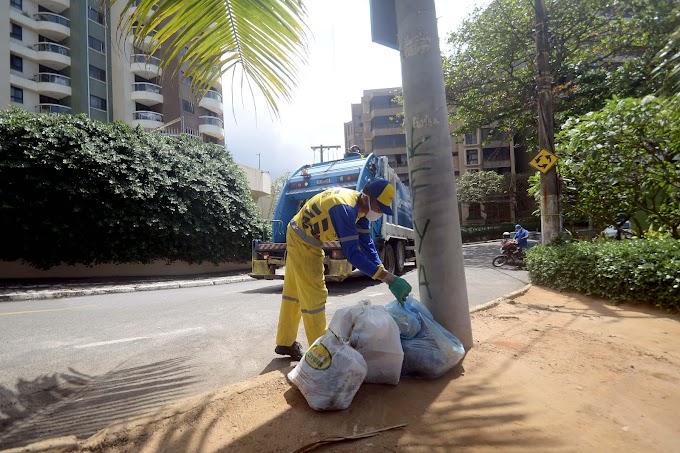 Você sabia que as cores identificam atividades dos agentes de limpeza em Salvador ?  