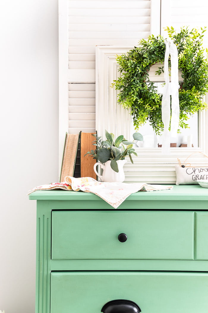 A dresser makeover with spray paint – Green With Decor