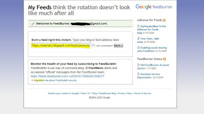 FeedBurner for Blogger