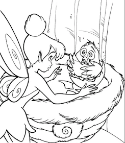 Tinkerbell Coloring Pages