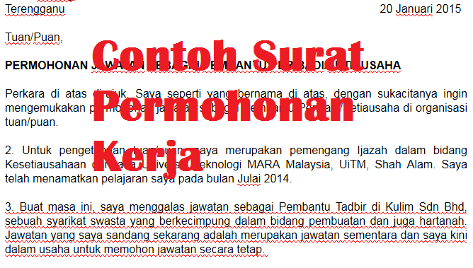 Contoh Surat Rasmi Untuk Jabatan Kerajaan - Wall PPX Contoh Surat Rasmi Untuk Jabatan Kerajaan - Wall PPX