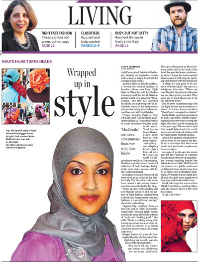 Pretty Omani Hijab Styles and