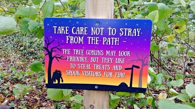 Tree Goblins sign at Wild Place