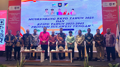 Pj Bupati Hadiri Musrenbang RKPD Tahun 2025 dan RPJPD Tahun 2025-2045 Provinsi Sulawesi Tengah