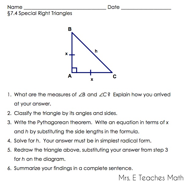 Investigation Frustration! | Mrs. E Teaches Math