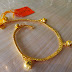 SOLD Rantai Tangan Snakeskin Berbuah Love 3.79g u102 17cm 0.3cm 