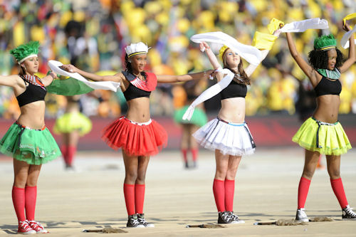 Apertura oficial de la Copa del Mundo Sudáfrica 2010 (40 fotos gigantes)