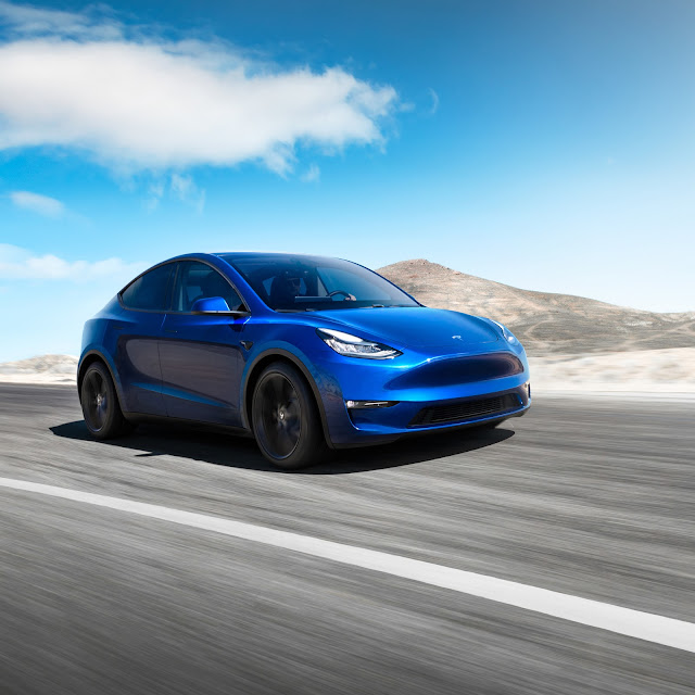 2019 Tesla Model Y Wallpaper