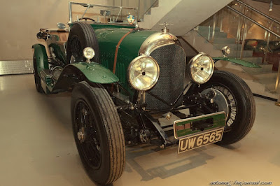 Bentley 4½ Liter, 1929 Coches clásicos en el museo Autovill de Moscú Classic cars in the Moscow Autovill museum