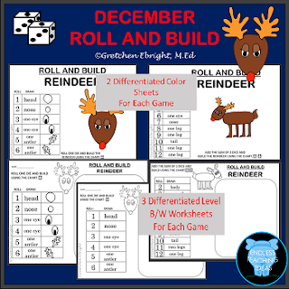 https://www.teacherspayteachers.com/Product/DECEMBER-ROLL-AND-BUILD-REINDEER-TREE-SANTA-ELF-2211970